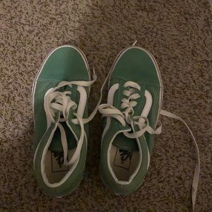 Women’s Old Skool Green Vans